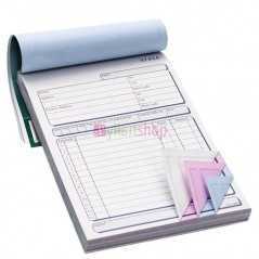 Carnet de Facture / devis A5 Personnalisé 50 pages et 2 feuilles- (15x21cm)