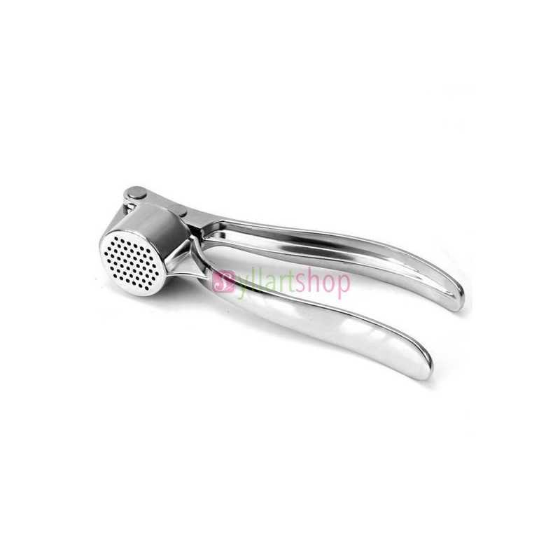 Presse Ail Professionnel Robuste Alliage Couleur Argent Nettoyage Facile Cuisine Presse Ail Professionnel Robuste Alliage Couleur Argent Nettoyage Facile Cuisine