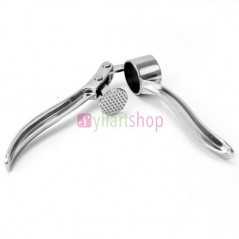Presse Ail Professionnel Robuste Alliage Couleur Argent Nettoyage Facile Cuisine