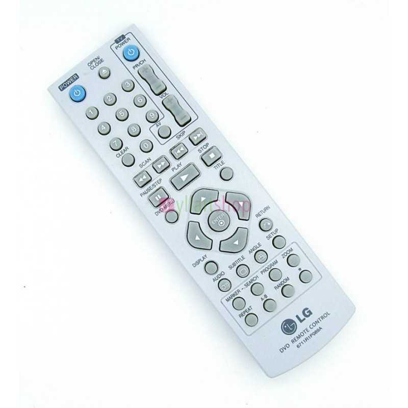 Télécommande LG 6711R1P089A pour lecteur DVD Télécommande LG 6711R1P089A pour lecteur DVD