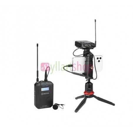 Système de microphone sans fil UHF BOYA BY-WM6S