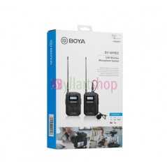 Système Microphone Sans Fil UHF BOYA BY-WM6S | Audio Pro