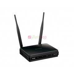 Répétiteur wifi D-link DAP-1360 300 Mbps 2.4 GHz avec 2 antennes fixes omnidirectionnelles