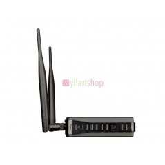 Répétiteur wifi D-link DAP-1360 300 Mbps 2.4 GHz avec 2 antennes fixes omnidirectionnelles