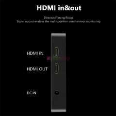 Écran Tactile DSLR R7 7 Pouces 4K HDMI | Moniteur 1920x1200 pour Nikon Sony Panasonic