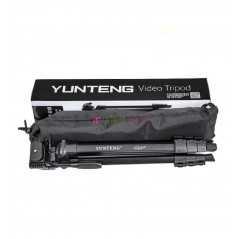Yunteng VCT-618 | Trépied Professionnel Compact avec Tête Fluide 3 Voies