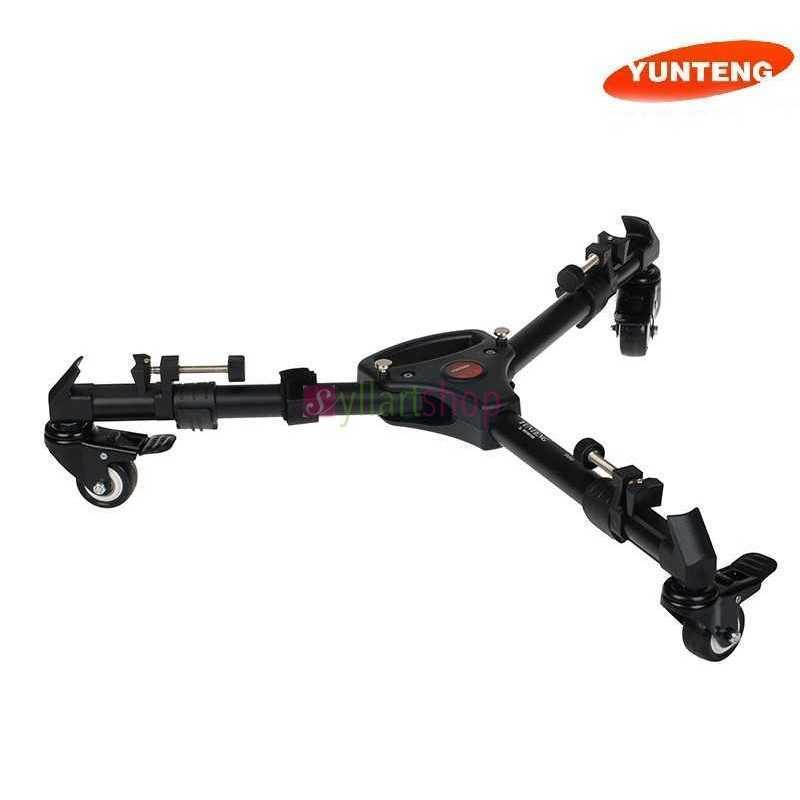Yunteng VCT-900 | Dolly Professionnel Pliable en Aluminium avec Roues