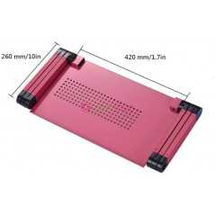Support de bureau pliable réglable en aluminium pour ordinateur portable YL-801-803-804-807