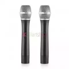 Microphone sans fil UHF double canal Omax Max - DH-744