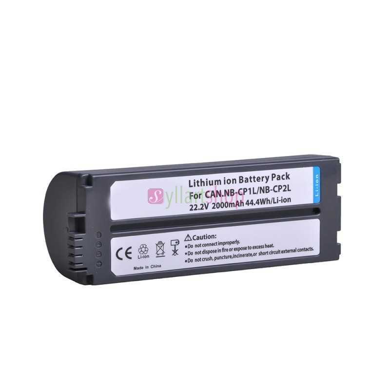 Batterie NB CP2L pour appareil imprimantes photo Canon selfie CP800,CP900,CP910,CP1200,CP100,CP1300