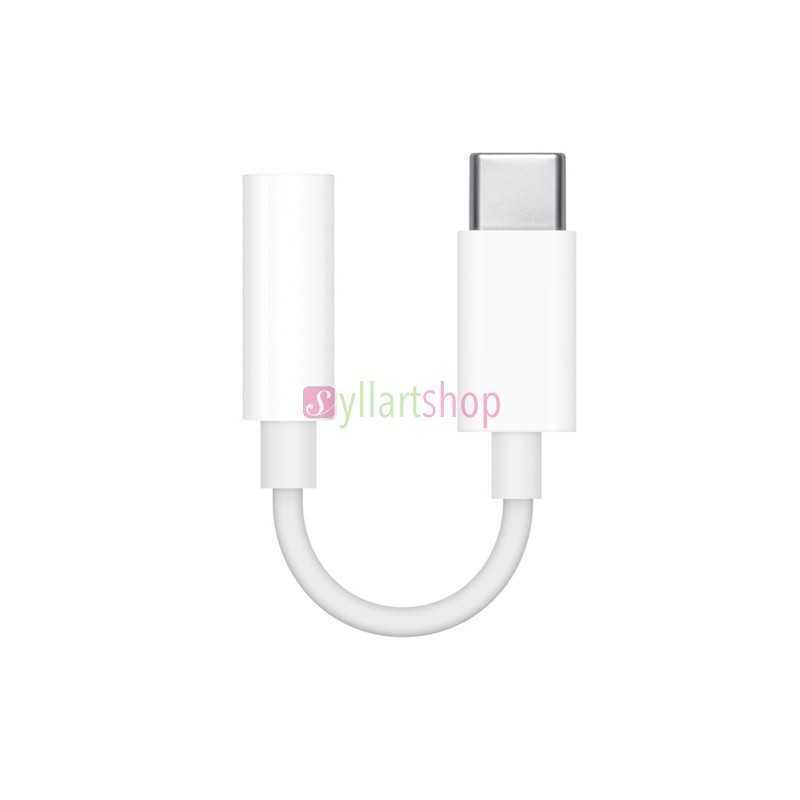 Apple Adaptateur USB-C vers mini-jack 3.5 mm Blanc
