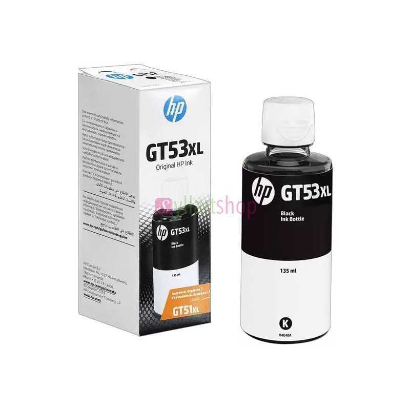 Bouteille d'encre grande capacité HP GT53XL Noir