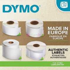 Recharge étiquettes DYMO LabelWriter 450 Series et 4XL 28mm x 89mm - Rouleau de 130, 2 Pack (260 étiquettes faciles à Peel)
