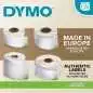 Recharge étiquettes DYMO LabelWriter 450 Series et 4XL 28mm x 89mm - Rouleau de 130, 2 Pack (260 étiquettes faciles à Peel)