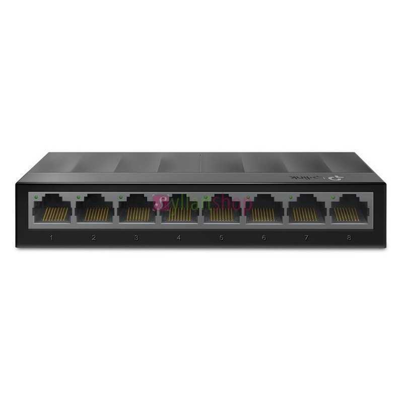 Switch Gigabit Ethernet TP-LINK LS1008G 8 ports 10/100/1000 Mbps Switch Gigabit Ethernet TP-LINK LS1008G 8 ports 10/100/1000 Mbps