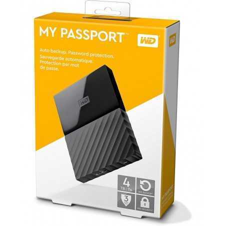 WD / MY Passport Disque Dure HDD 4TB Externe / External