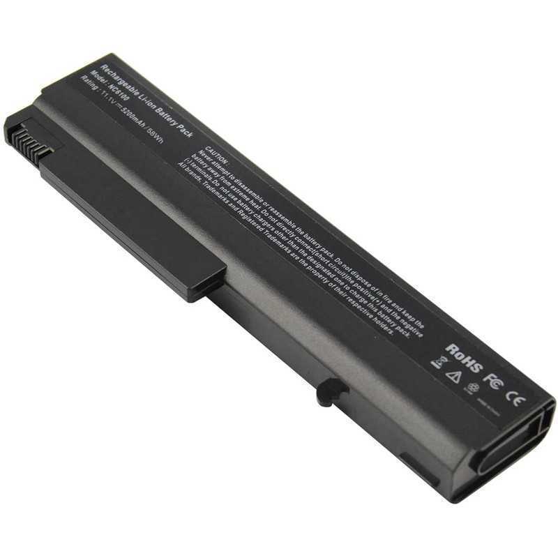 Batterie Ordinateur Portable HP NC6100 pour HP Compaq nc6100 nc6200 nc6400 nx6100 nx6300 6510b 6515b 6710b 6715b 6910p.