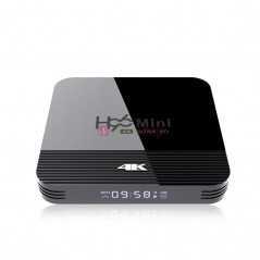 Box TV H96 Mini H8 Wifi 4K Smart HD 2 + 16Go à Double 2.4G 5G Avec Bluetooth Android 9.0