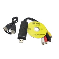 Adaptateur de Capture Vidéo EasyCap | USB 2.0 | Numérisation VHS, DVD, DVR | Windows 10