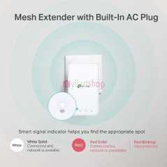 TP-Link Deco E3 AC1200 (Pack) | Système Wi-Fi Mesh Double Bande | Couverture Murale & Débits 1,2 Gigabit