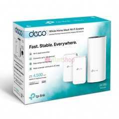 TP-Link Deco E3 AC1200 (Pack) | Système Wi-Fi Mesh Double Bande | Couverture Murale & Débits 1,2 Gigabit