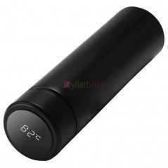 Thermos mug intelligente en acier inoxydable avec affichage de la température LCD - Noir 500ML
