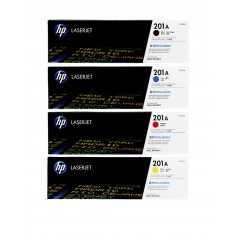 Cartouche Toner HP-201A Noir / Bleu / Rouge / Jaune Original