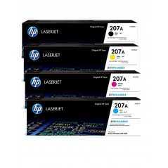 Cartouche Toner  HP-207A Noir / Bleu / Rouge / Jaune Original