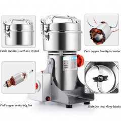 Machine de Broyeur de Poudre de Perle Multifonction à Grande Vitesse 2kg