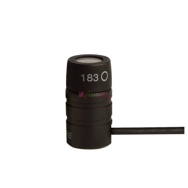 Microphone cravate omnidirectionnel Shure WL-183 Microphone cravate omnidirectionnel Shure WL-183