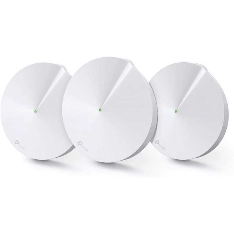 TP-Link Deco M9 Plus (Pack de 3) | WiFi Mesh Tri-Bande AC2200 | Couverture 600 m² & Hub Smart Home