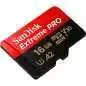 Carte Mémoire SanDisk Extreme Pro microSDHC UHS-I U3 V30 A1 + Adaptateur SD