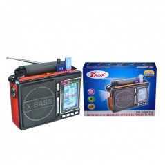 Radio FM FP-1338U avec lecteur mp3 et lampe torche FEPE FP-1337US