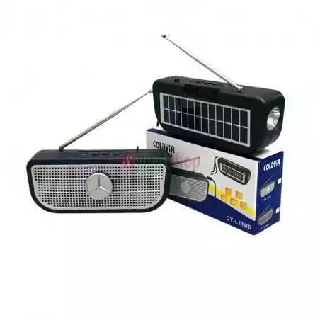 Radio avec lumière avec solaire BlueTooth Coldyir CY-L11US