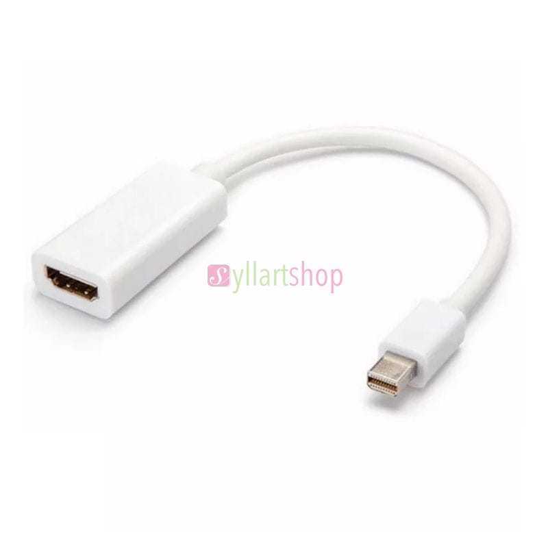 Câble Mini Displayport vers adaptateur Hdmi femelle plaqué or (Thunderbolt)