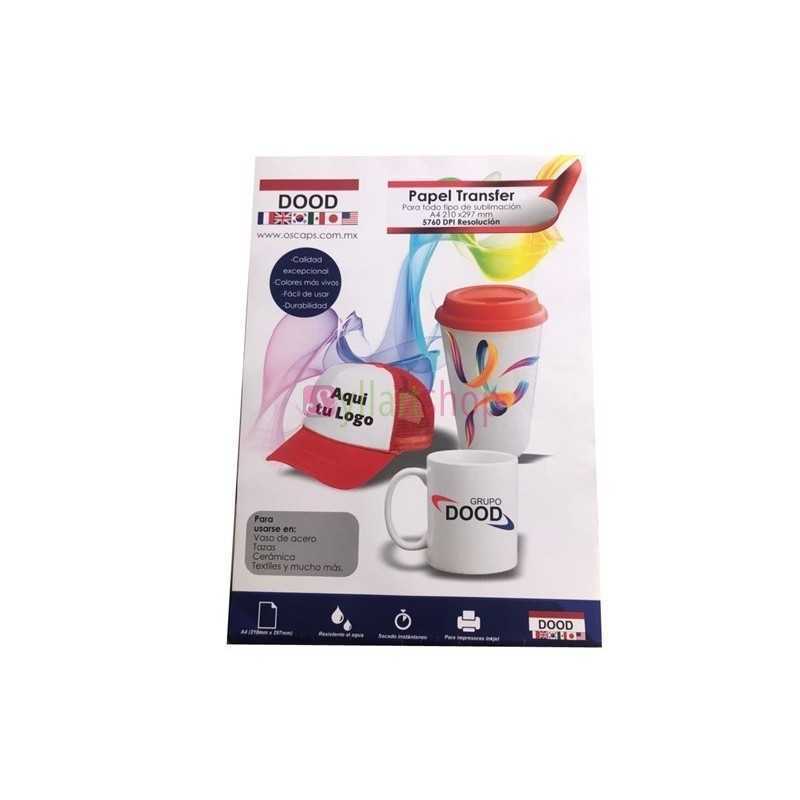 Papier transfert pour tous type de sublimation Résolution A4 5760 DPI Papier transfert pour tous type de sublimation Résolution A4 5760 DPI