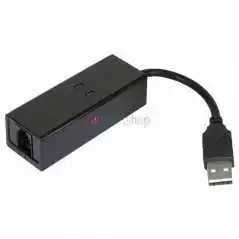 Modem Externe USB 2.0 56kbs USB Fax avec V.92/V.90 Téléphone RJ11 Câble pour Windows XP/Win 7/8/Linux