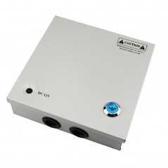 Alimentation Centralisée CCTV 12V 5A | Boîtier 4 Canaux 60W pour Vidéosurveillance