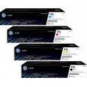 Cartouche Toner HP 117A Noir / Bleu / Jaune / Rouge Original