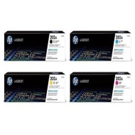 Cartouche Toner HP-202A Noir / Bleu / Jaune / Rouge