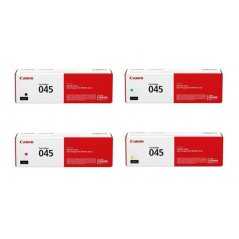 Cartouche Toner Canon-045 Noir / Bleu / Jaune / Rouge