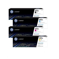 Cartouche Toner HP 205A Noir / Bleu / Jaune / Rouge