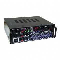 Amplificateur de puissance audio intégré UKC AV-326BT 240W avec Bluetooth et karaoké