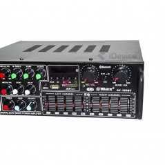 Amplificateur de puissance audio intégré UKC AV-326BT 240W avec Bluetooth et karaoké