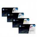 Cartouche Toner HP-504A Noir / Bleu / Jaune / Rouge