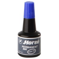 Encre pour tampon blue, rouge Horse