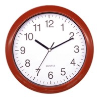 Horloge murale 1 x AA rouge