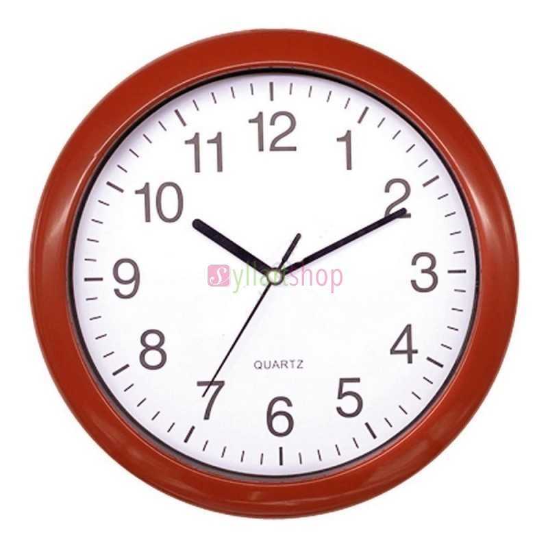 Horloge murale 1 x AA rouge Horloge murale 1 x AA rouge
