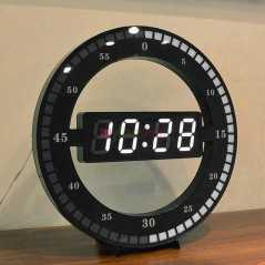 Horloge Murale 3D Salon Grand Écran LED DS-3688L