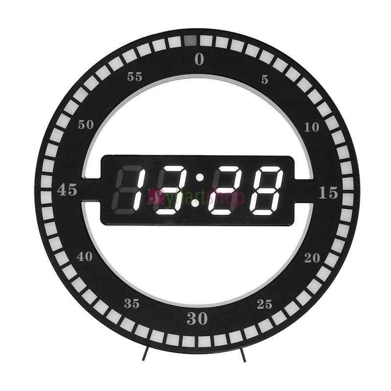 Horloge Murale 3D Salon Grand Écran LED DS-3688L Horloge Murale 3D Salon Grand Écran LED DS-3688L